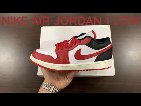 Video TRÊN TAY MẪU GIÀY NI.KE AIR JORDAN 1 LOW (DC0774) VỚI... - youtube