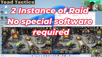 2 Instances of Raid Shadow Legends on PC. No bluestacks required.