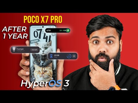 Poco X7 Pro With Hyperos 3 Review After 1 Year 🔥 Best Phone Under ₹20,000