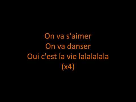 Cheb KhaledC'est La VieLyrics on Screen HD