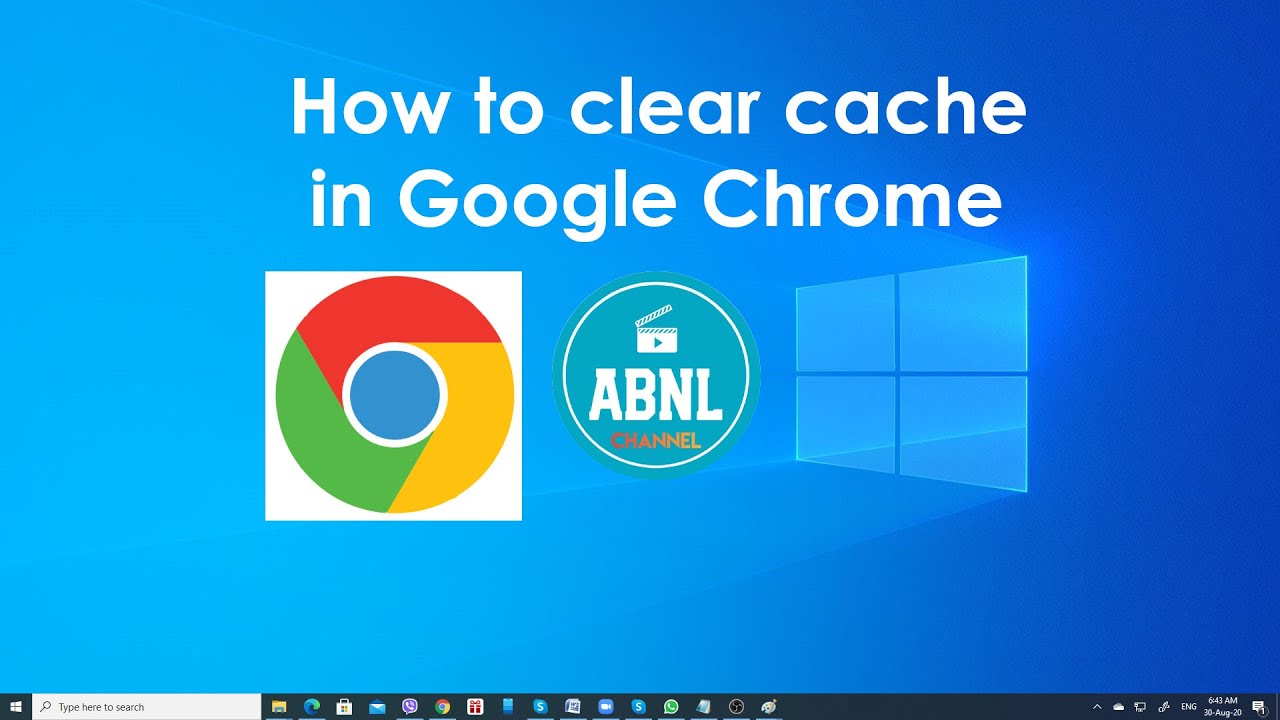 Google Chrome - How to clear cache