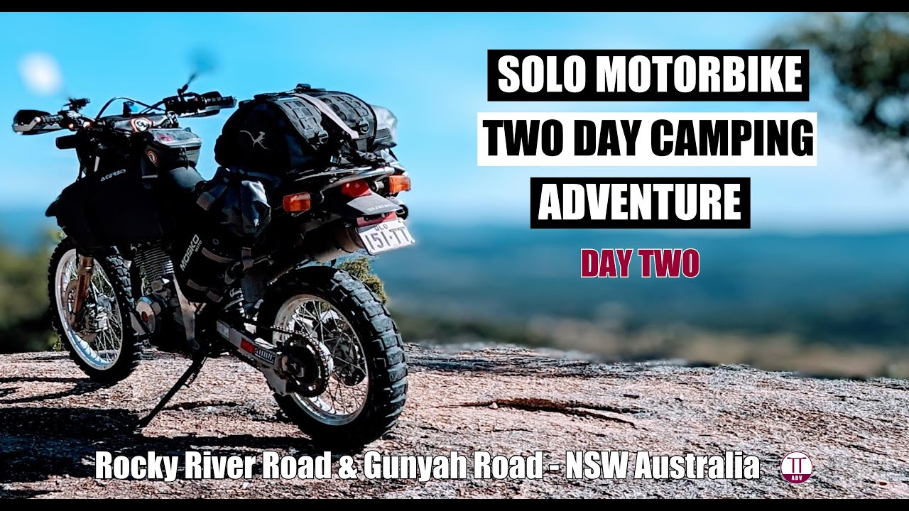 Solo Motorbike Camping Adventure - Rocky River & Gunyah Rd Australia | DR650