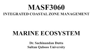 Marine Ecosystem