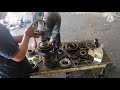 تجميع جير بكس أو فتيس  الجزء الأول كاملAssembling a BX or FTIS gearbox first part, complete Mercedes