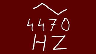 4470 hz triangle