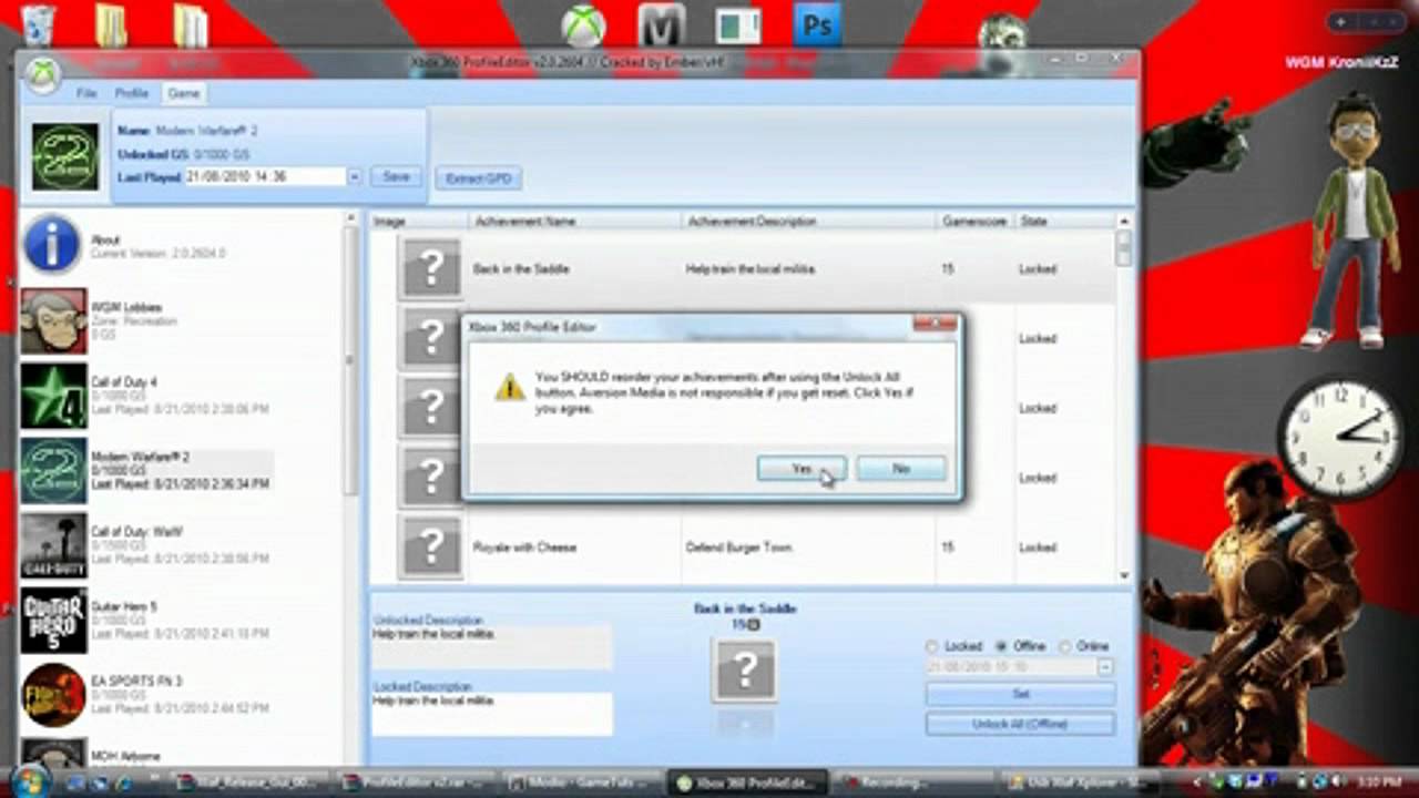How to mod your Gamerscore with a USB! Easy! - YouTube