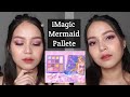 Soft Glitter Lilac Glam make up | iMagic Mermaid Pallete