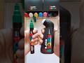 Activating MyTHICK GREEN  Posca Mop'r !#starwars #grogu#shorts#art#posca