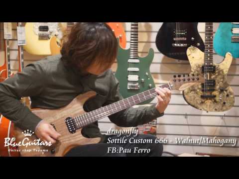 Blue Guitars - dragonfly / Border Custom 666 & Sottile Custom 666
