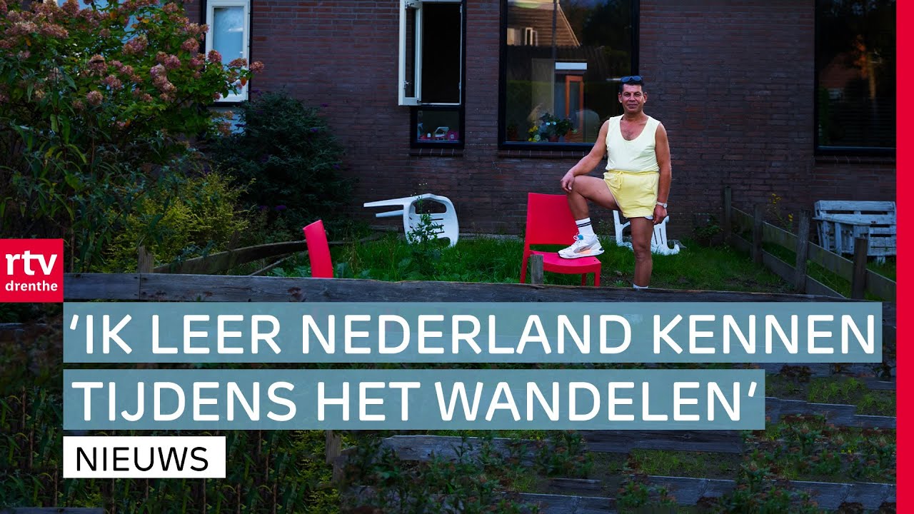 Syrische Yaseer uit Annen wandelt elke dag wel vijf uur | RTV Drenthe