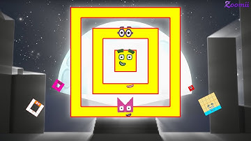 Looking for Numberblocks Puzzle Tetris NEW Square Holes ASMR - Numberblocks Satisfying Video #28