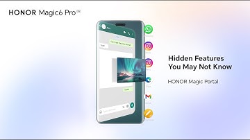 HONOR Magic6 Pro | How To Use: Magic Portal