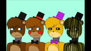 Jumpscares dos Freddys (Freddy, Toy Freddy, Golden Freddy/Fredbear, Phantow GF) Resimi