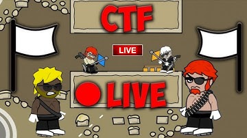 mini militia classic live ll Unlimited CTF🚩Gameplay🔥 ll mini militia live Stream ll #17