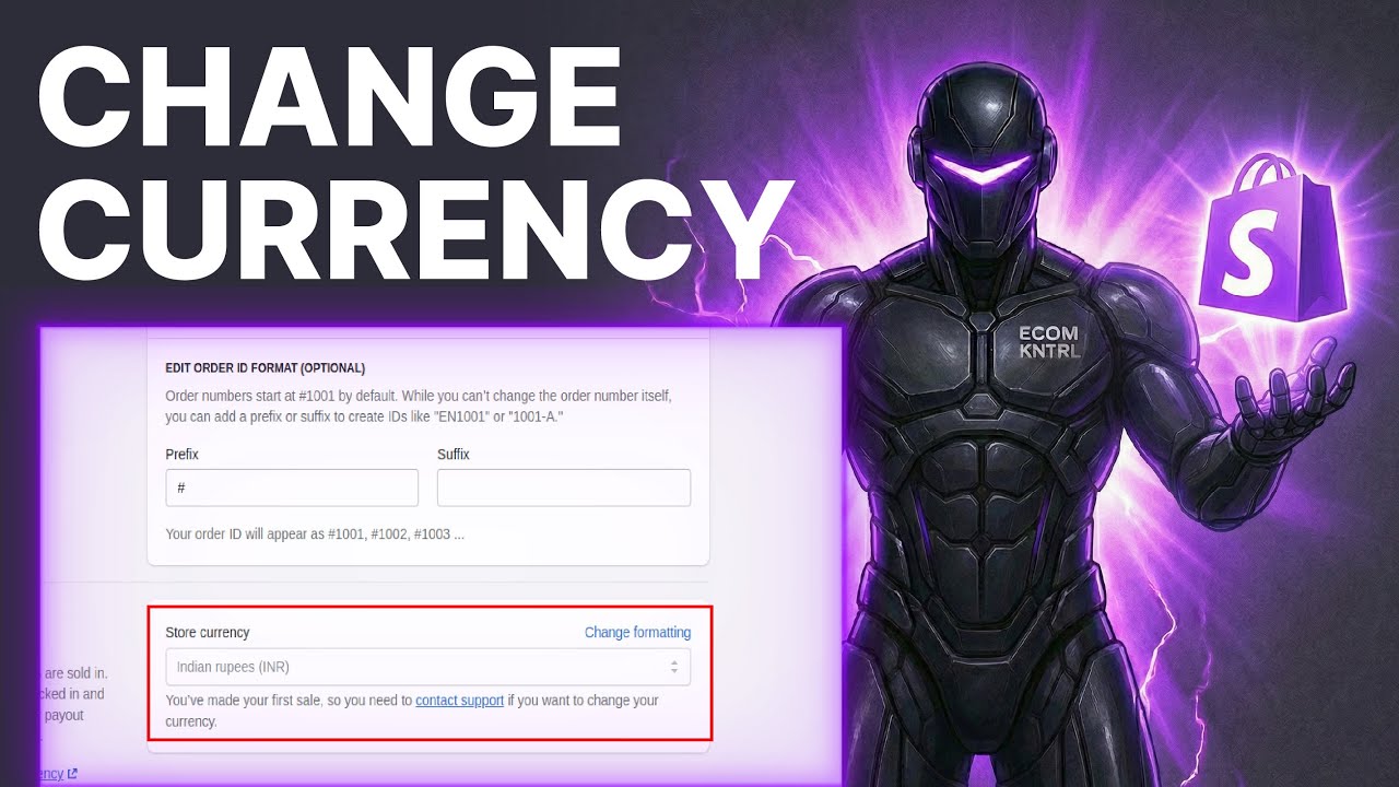 How to Change Store Currency Shopify (2026) | Payments Settings