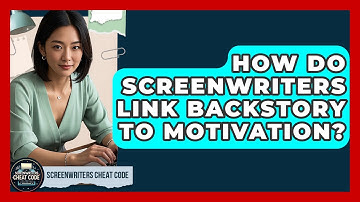 How Do Screenwriters Link Backstory To Motivation? - Screenwriter