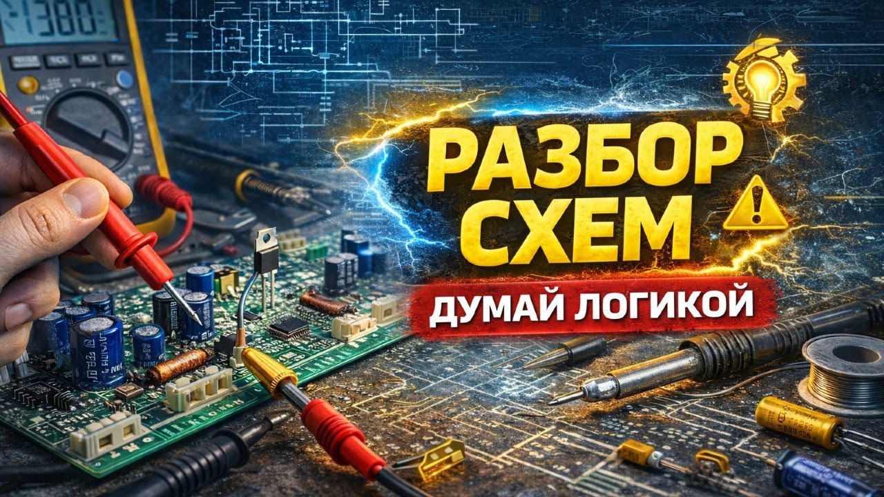 Разбор схем модулей стиральных машин 🔧 | Думаем логикой, а не паяльником