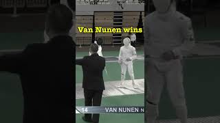 Fencer RAGES after losing to teammate 🤺😡 #sports #fencing #fencinglife