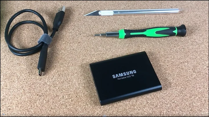 How to Remove mSATA from Samsung T5