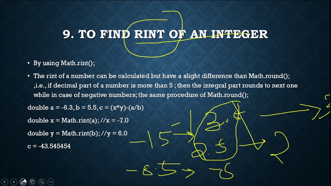 Class 9th ICSE Computer Applications - Mathematical Library Functions (Complete Chapter in One Shot)