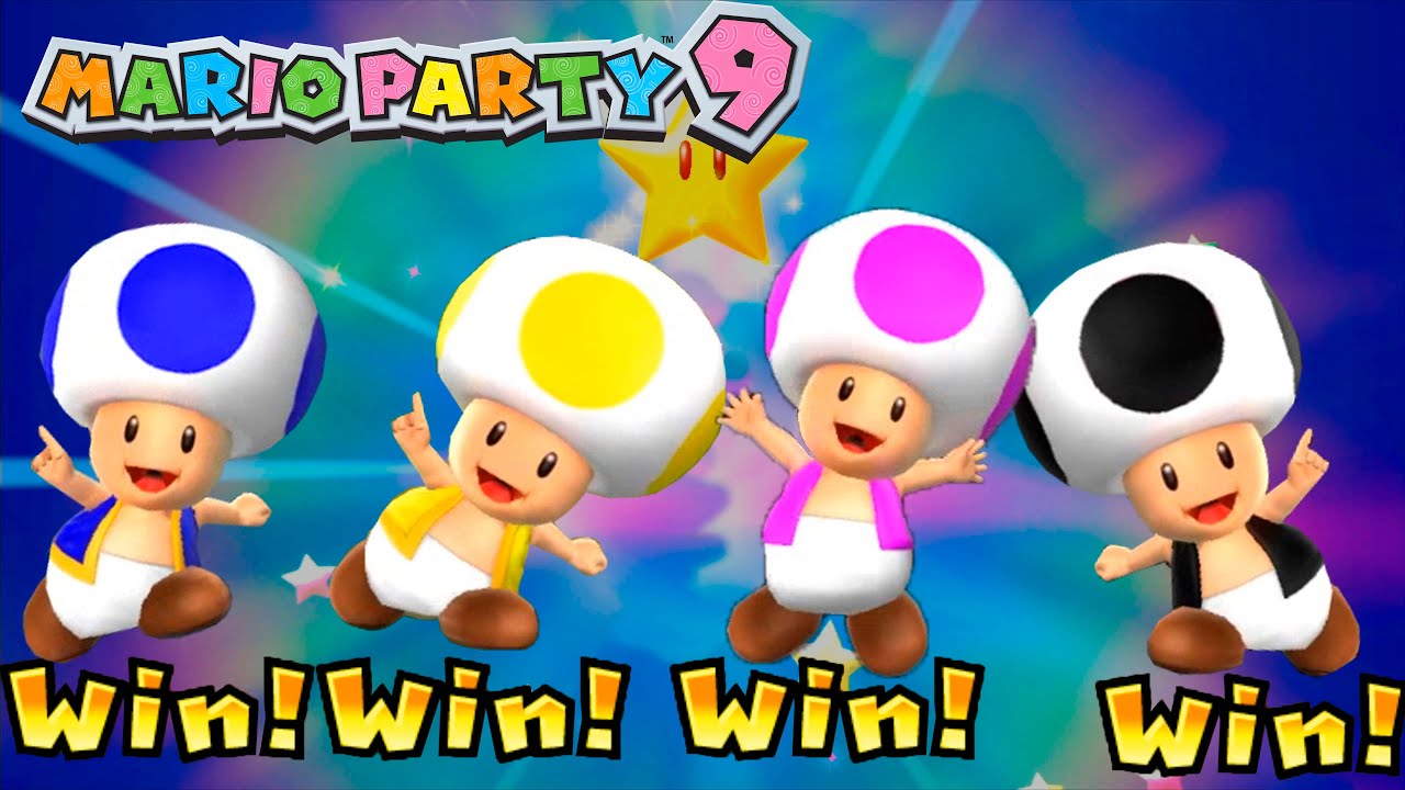 Mario Party 9 Step It Up - Mod Toad (Master Difficulty) #MarioGame