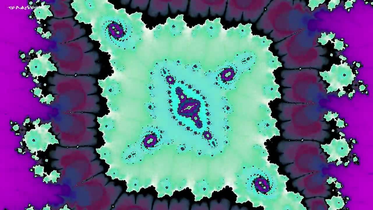 Fractal Zoom (Purple Haze) Mandelbrot (720p 30fps)