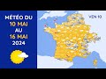 Mto du vendredi 10 au jeudi 16 mai 2024