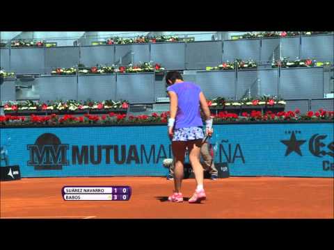 2016 Mutua Madrid Open Hot Shot | Carla Suarez Navarro