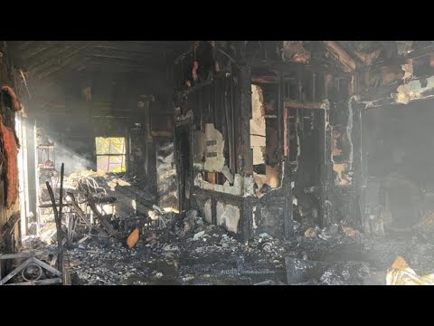 HFD update: Elderly man found dead after west Houston house fire - YouTube