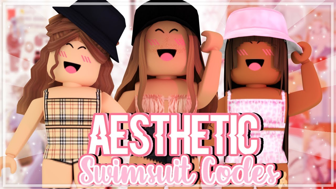 Aesthetic Roblox Swimsuit Ideas Codes Links Youtube How to find + add bloxburg accessories code ids. aesthetic roblox swimsuit ideas codes links