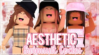 Aesthetic Roblox Swimsuit Ideas Codes Links