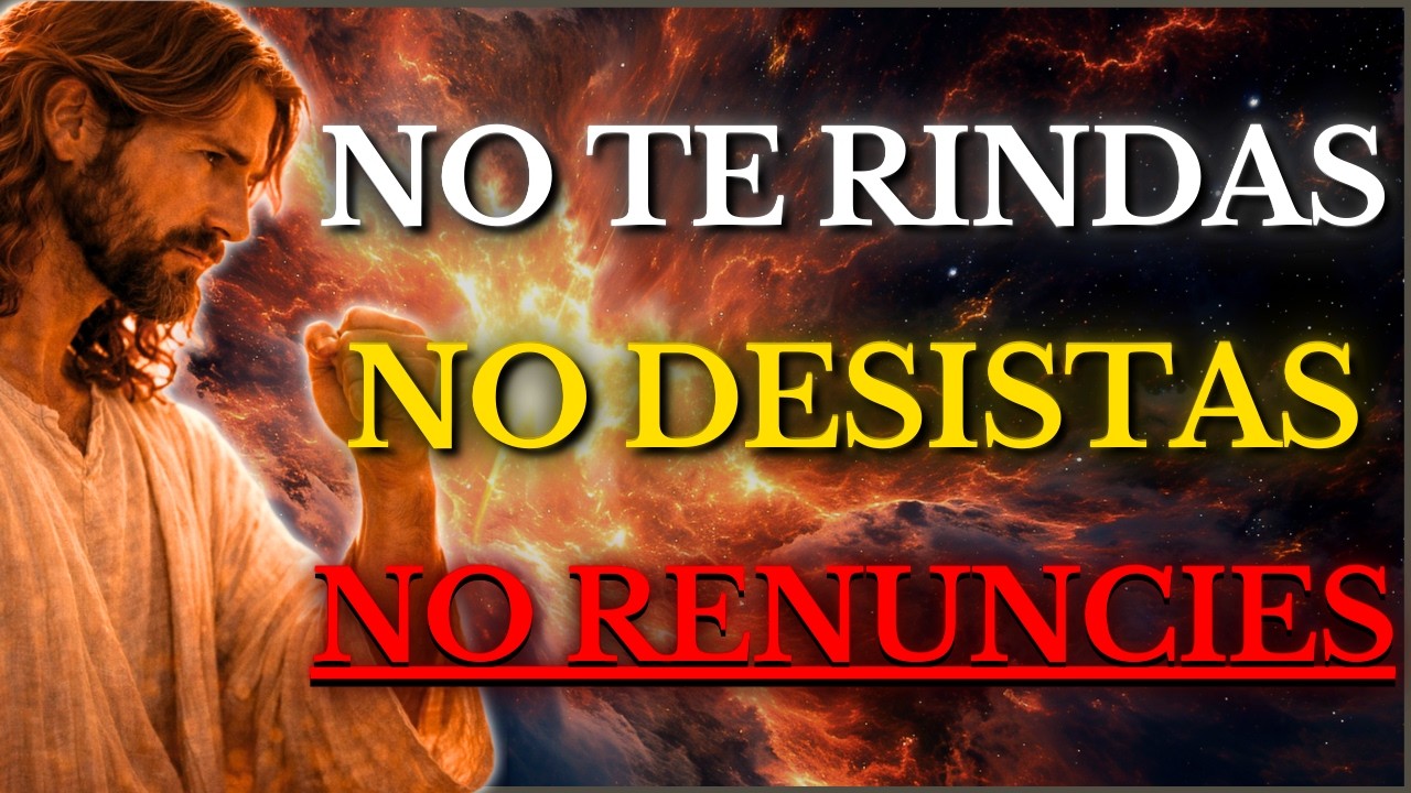 DIOS TE DICE HOY: NO TE RINDAS Justo AHORA — Estás Más CERCA de Tu VICTORIA de Lo Que IMAGINAS