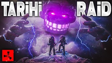 İKİ KARE BASEDEN TARİHE YAZILACAK LOOT.!? - (2/2) | Rust Türkçe