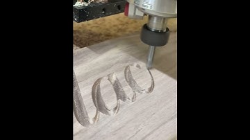 V groove bit dancing #woodworking #cncwoodworking #cnc #shorts #shortsvideo