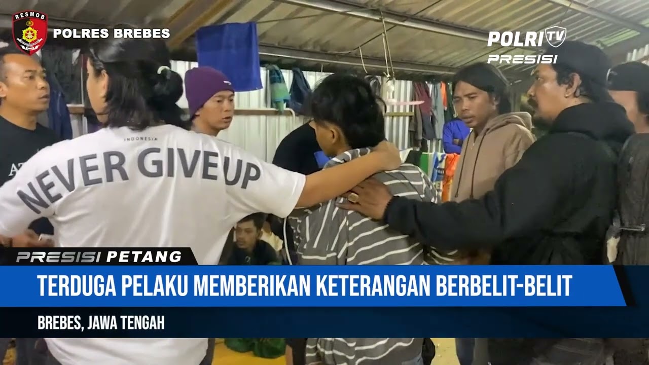 RESMOB POLRES BREBES TANGKAP PELAKU PEMBUNUHAN DI BUMIAYU