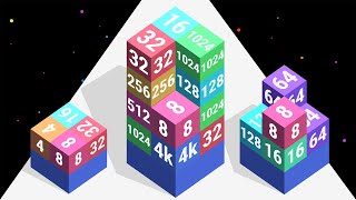 Stacktris 2048 - Reach 4096 Cube screenshot 4