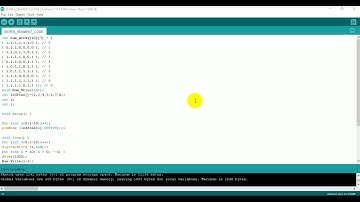 Fungsi ARRAY pada Seven Segment dan Lampu Lalu Lintas  - Tutorial Lengkap