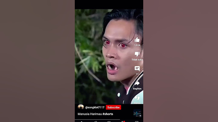 Manusia harimau part 2