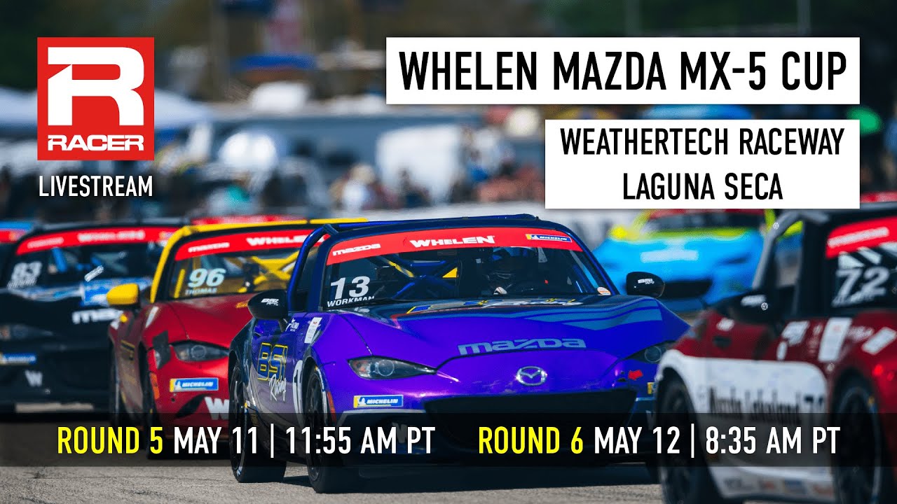 Mazda MX5 Cup 2024 Round 6 WeatherTech Raceway Laguna Seca
