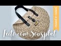 Como fazer Bolsa Redonda com Sousplat - By Fê Atelier (fácil de fazer e vender)