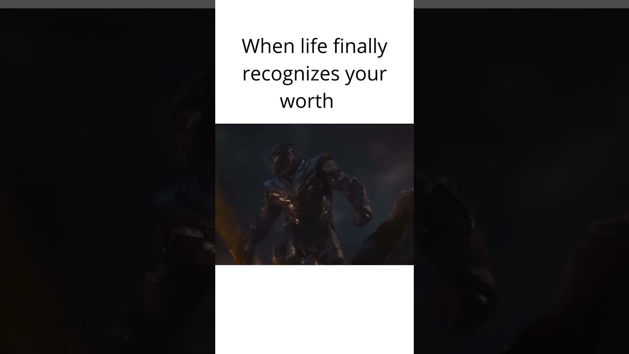 Obejrzyj When life finally recognizes your worth w YouTube Obejrzyj When life finally recognizes your worth w YouTube
