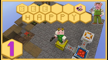 Minecraft: Bee Happy - #1 - In the Sky Again! (FTB Modded Minecraft) ReUpload Fixed Audio