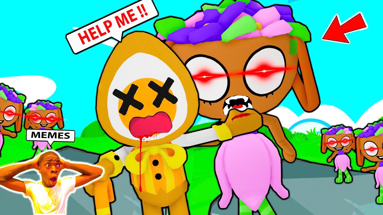 Yatta vs Bassie Army Run in Dandy's World - Summer Update On Friday (New Main + Map) | Roblox Funny