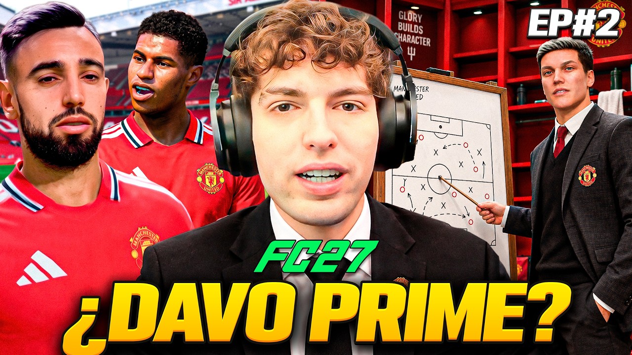 UN PROFESOR DEL EA FC 27 ME AYUDA PARA JUGAR MEJOR CON EL MANCHESTER UNITED... EPISODIO 2