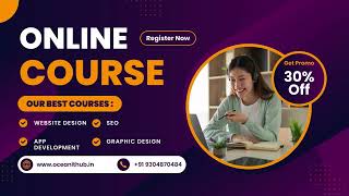 Purple Gradient Minimalist Interface Design Computer Course Video 4