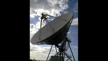 Very Long Baseline Array (VLBA) antenna in Pie Town, New Mexico