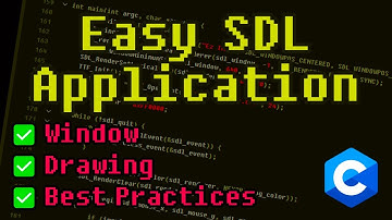 Basic SDL2: Creating a window and drawing rectangles