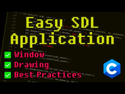 Basic SDL2: Creating a window and drawing rectangles