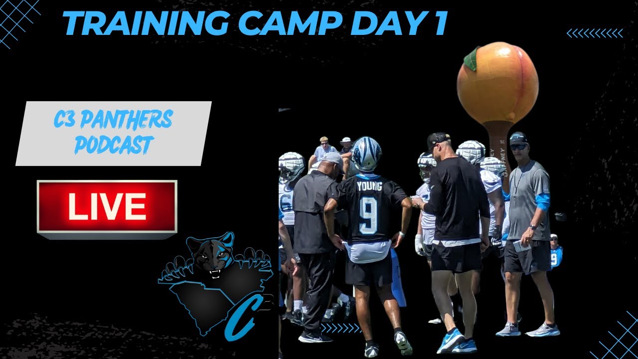 Panthers Training Camp Day 1 Observations - YouTube