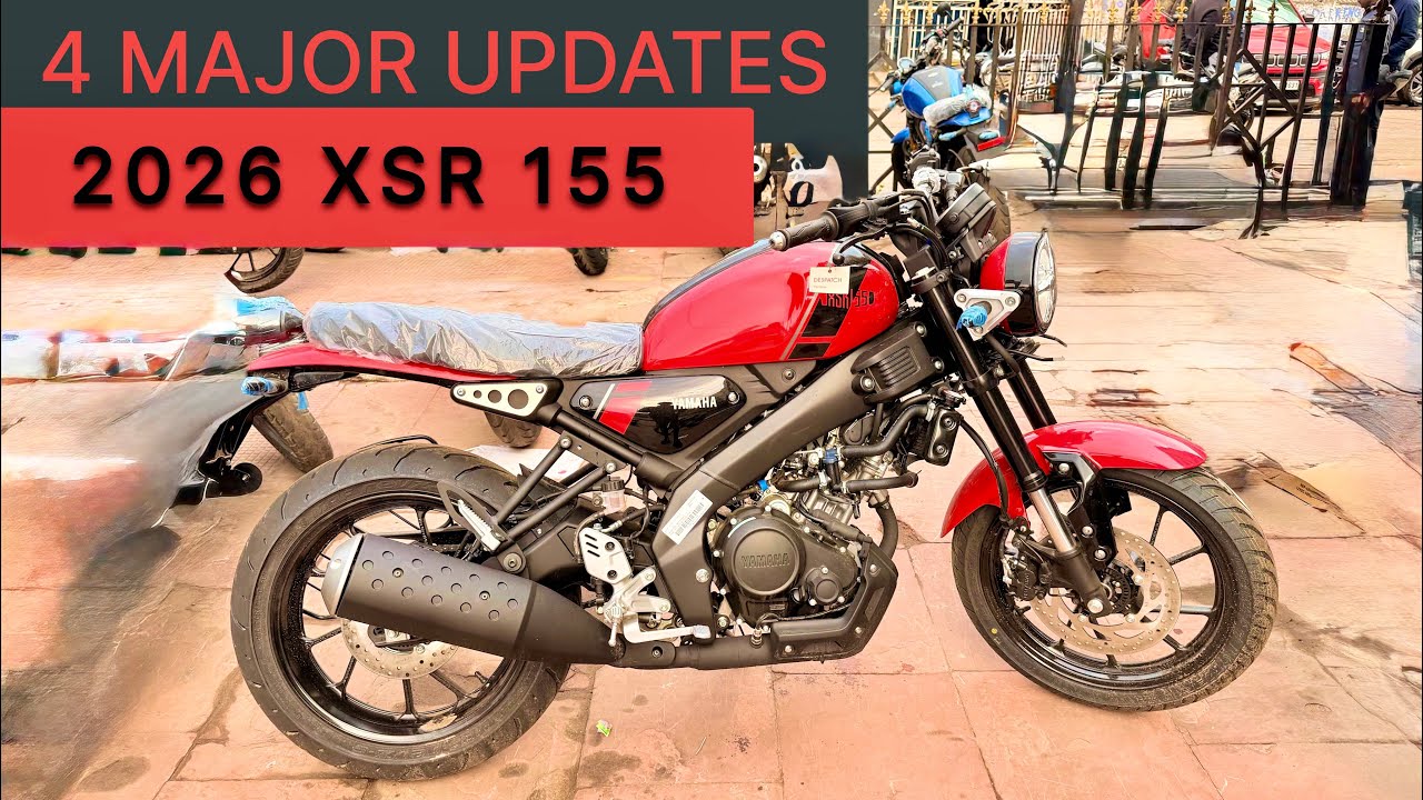 2026 All New Colours Yamaha XSR 155 With 4 Major Update Features Price Mileage Details Review 